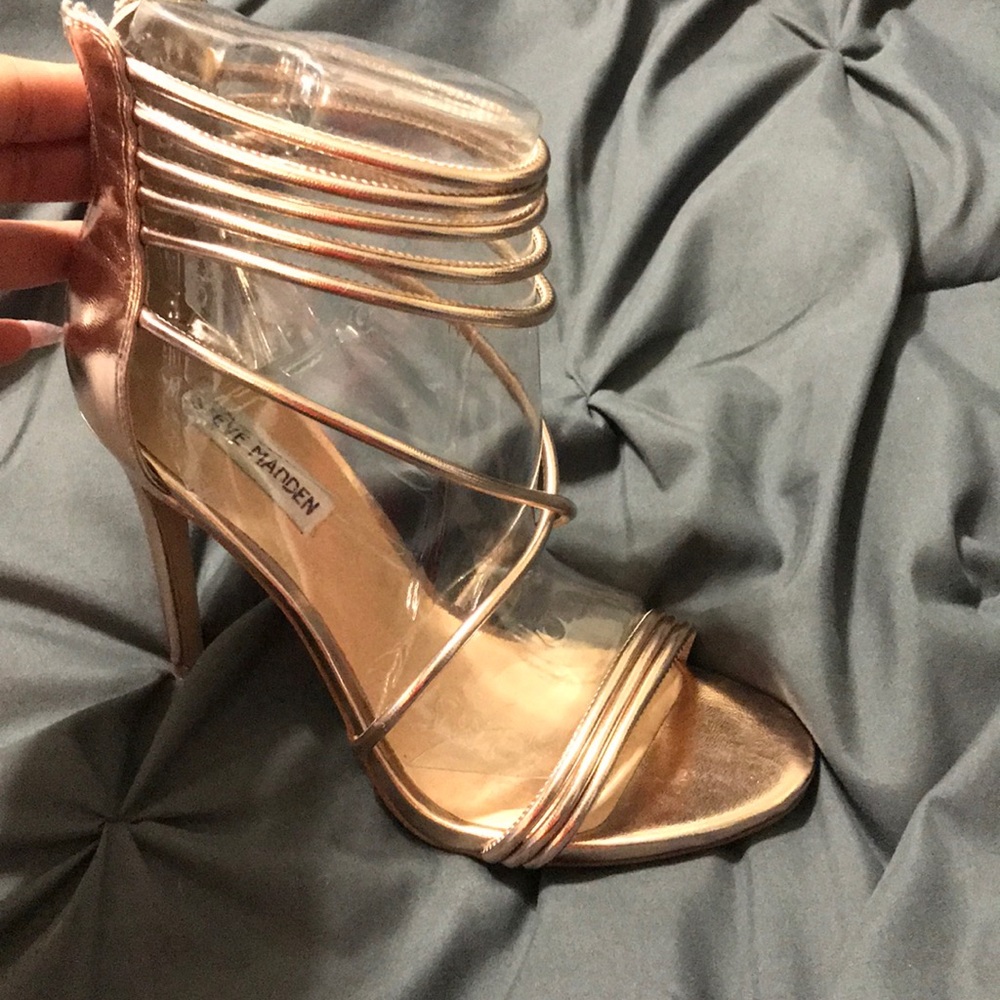 Steve Madden Ariella Rose Gold Heels